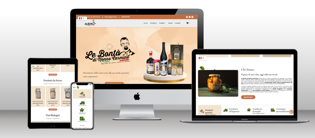 Siti web in WordPress